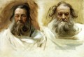 ボストン壁画「預言者」ジョン・シンガー・サージェントの「双頭」の習作